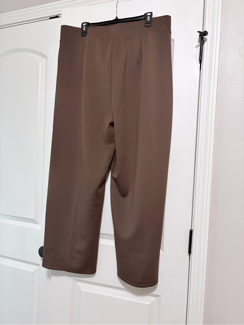 adidas Brown Athletic wide leg pant - Picture 2 of 3